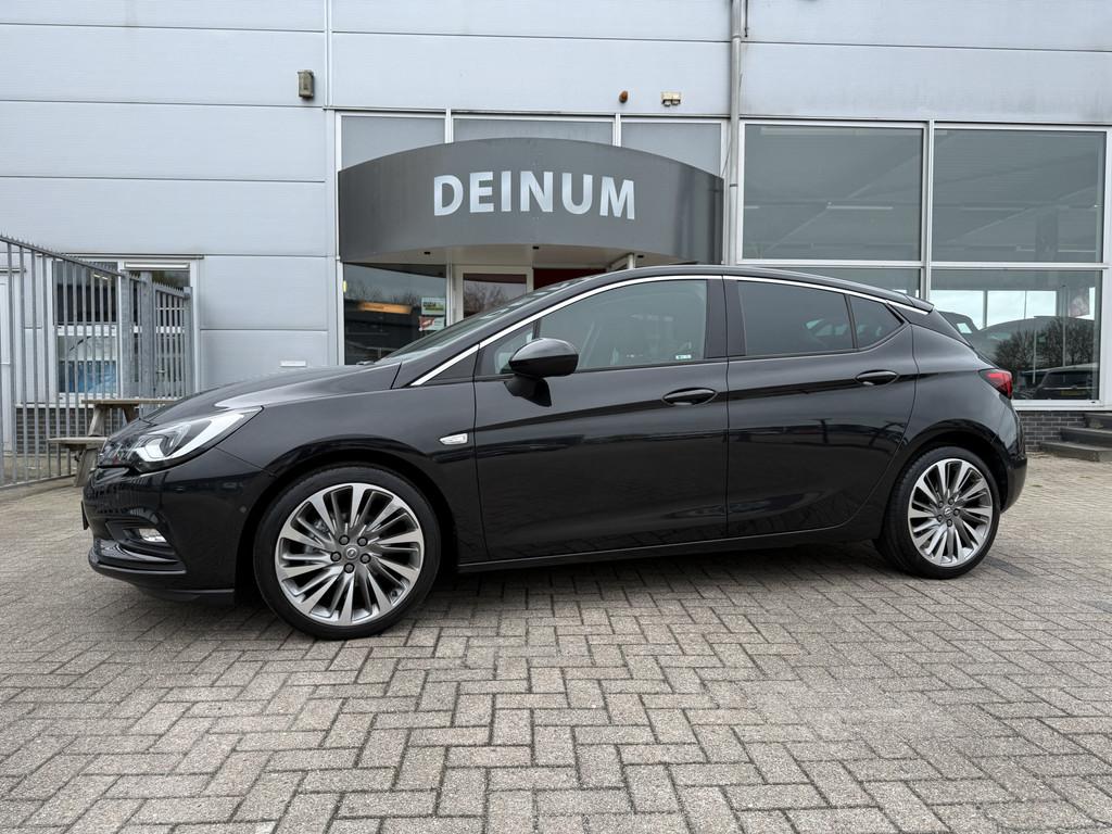 Opel Astra 1.4 Turbo 150 PK Innovation Panoramadak Comfintr,, Stof, Gebruikt, 620 kg, Zwart