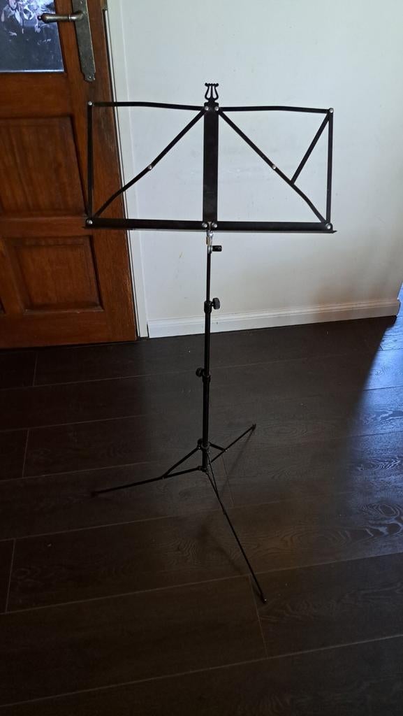 Zwarte muziekstandaard, Ophalen of Verzenden