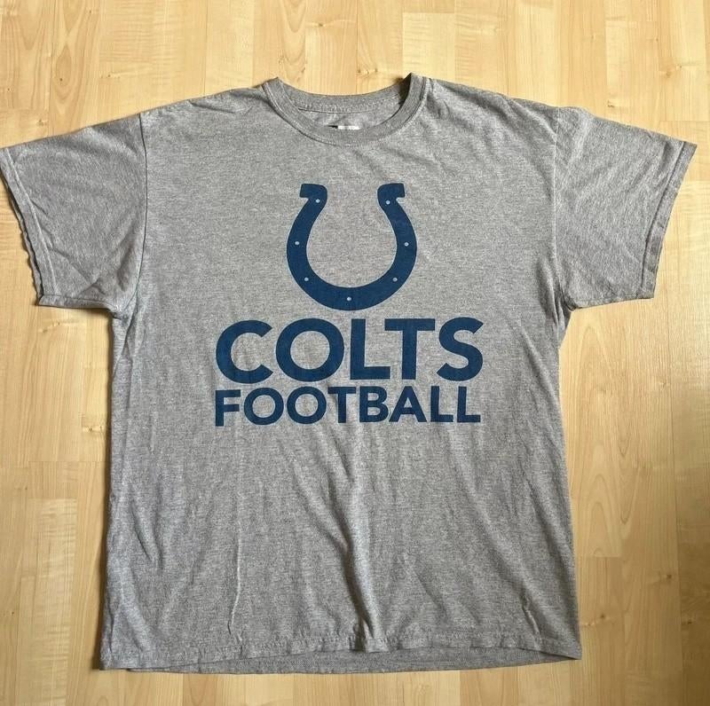 Vintage NFL Washington Colts T-Shirt, Kleding | Heren, Verzenden, Grijs, Gedragen, Maat 52/54 (L)