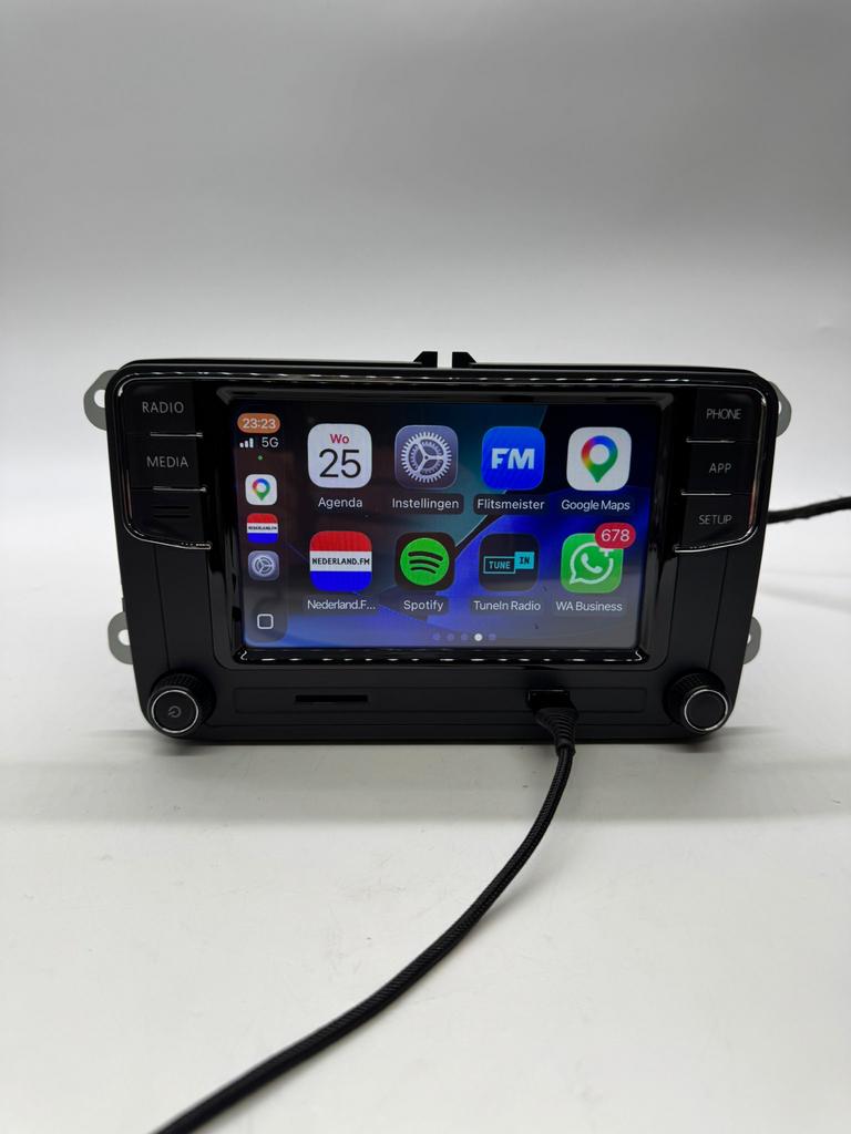 RCD360 DS Autoradio CarPlay + Draadloze CarPlay Dongle VW/Se, Auto diversen, Autoradio's, Ophalen of Verzenden, Nieuw