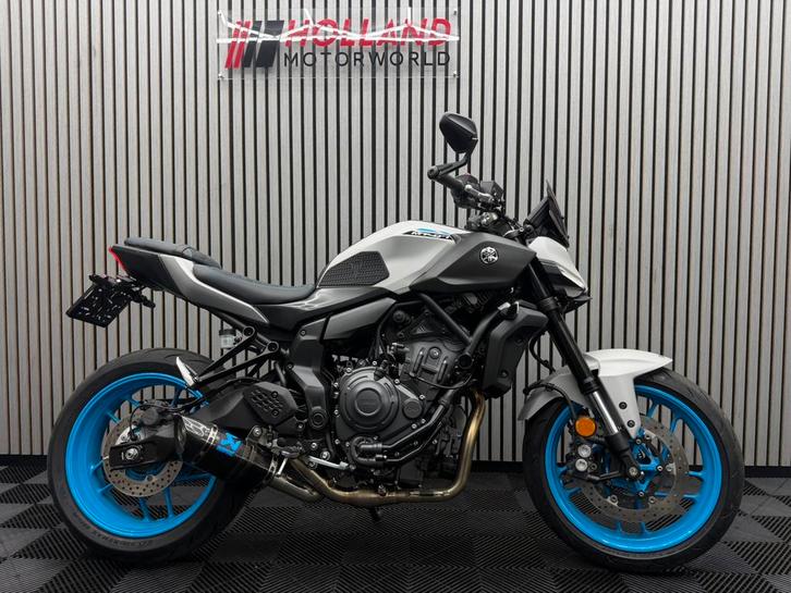 Yamaha MT-07 2025 Akrapovic Custom Ice Storm MT 07 MT07, Motoren, Motoren | Yamaha, Bedrijf, Naked bike, 12 t/m 35 kW, Ophalen