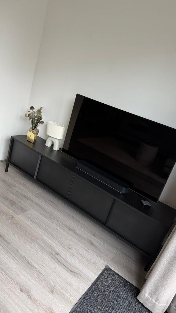 Tv meubel leenbakker, Huis en Inrichting, Kasten | Televisiemeubels, Ophalen, Gebruikt, 25 tot 50 cm, Minder dan 100 cm