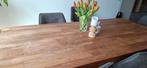 eettafel teak, Huis en Inrichting, Tafels | Eettafels, Ophalen, Gebruikt, Teakhout, 200 cm of meer
