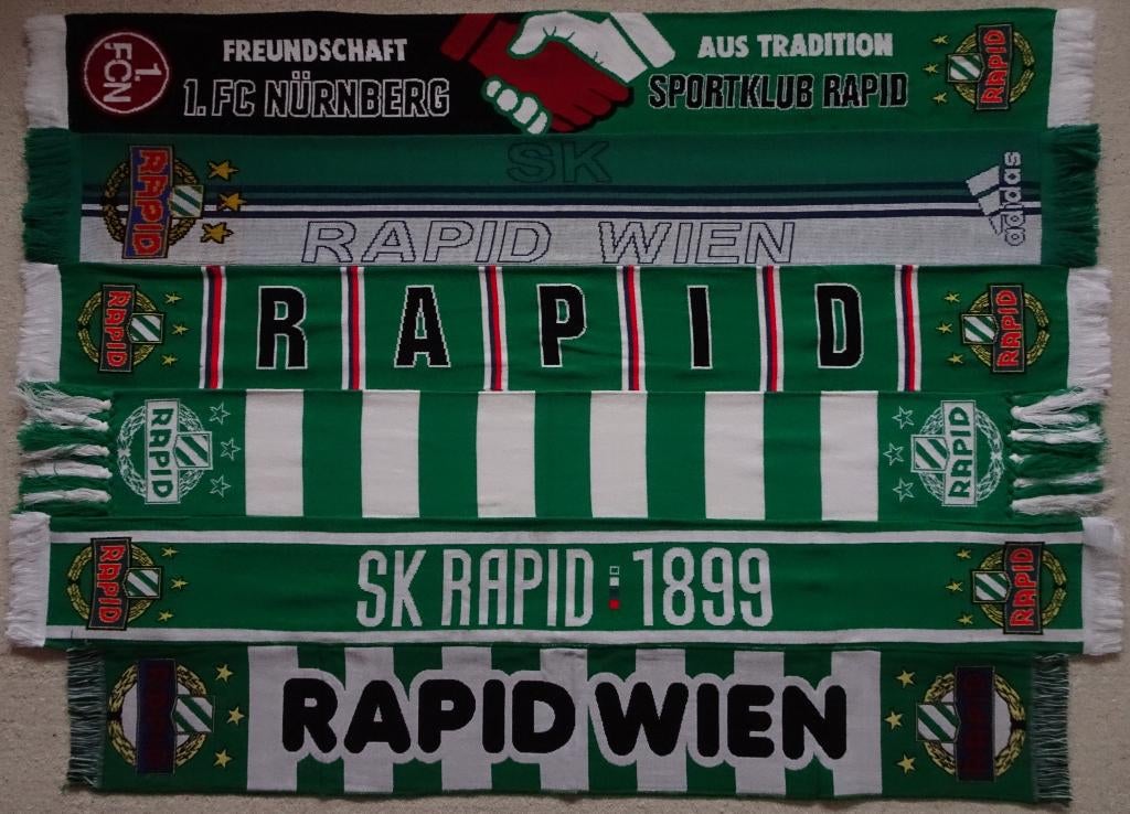 sjaal Rapid Wien, Ophalen of Verzenden, Nieuw, Buitenlandse clubs, Vaantje of Sjaal