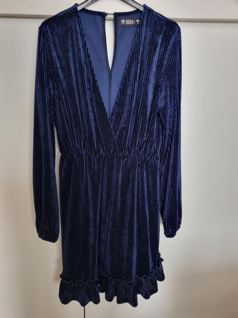 Guts & Gusto, damesjurk, blauw, maat M/L, Guts & Gusto, Blauw, Maat 42/44 (L), Ophalen of Verzenden