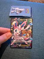 Sylveon EX Pokémon kaart, Ophalen of Verzenden, Gebruikt, Losse kaart, Foil