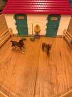 Schleich boerderij met paarden en dierenarts camper, Ophalen, Zo goed als nieuw, Jongen of Meisje