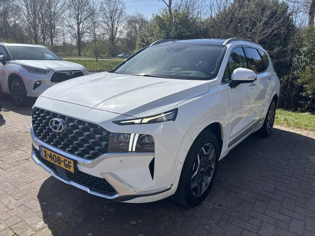 Hyundai Santa Fe 1.6 T-GDI PHEV Premium Plus Sky 265pk | Tre, Gebruikt, Euro 6, 4 cilinders, Wit