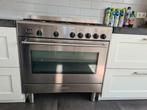 SMEG gasfornuis 90cm rvs met elek. oven, Witgoed en Apparatuur, Fornuizen, Ophalen, Gebruikt, 60 cm of meer, Gas