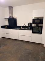 Complete keuken recht, Huis en Inrichting, Ophalen, Gebruikt, Overige materialen, Wit