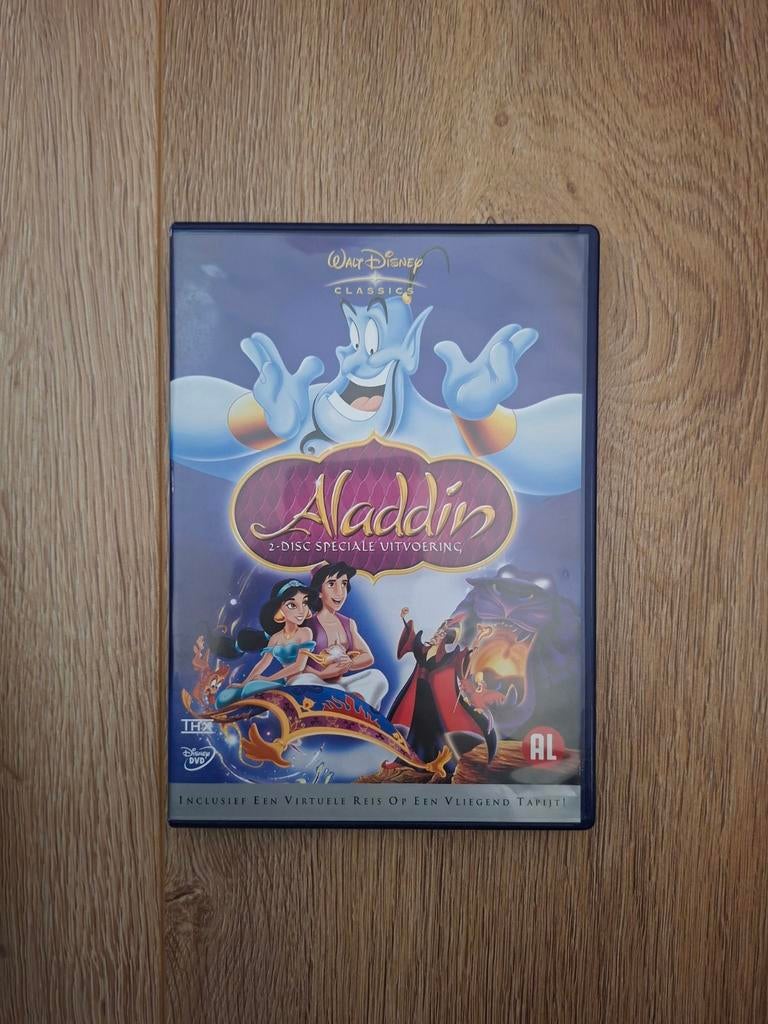 Te koop: Aladdin (DVD's), Tekenfilm, Ophalen of Verzenden, Zo goed als nieuw, Alle leeftijden