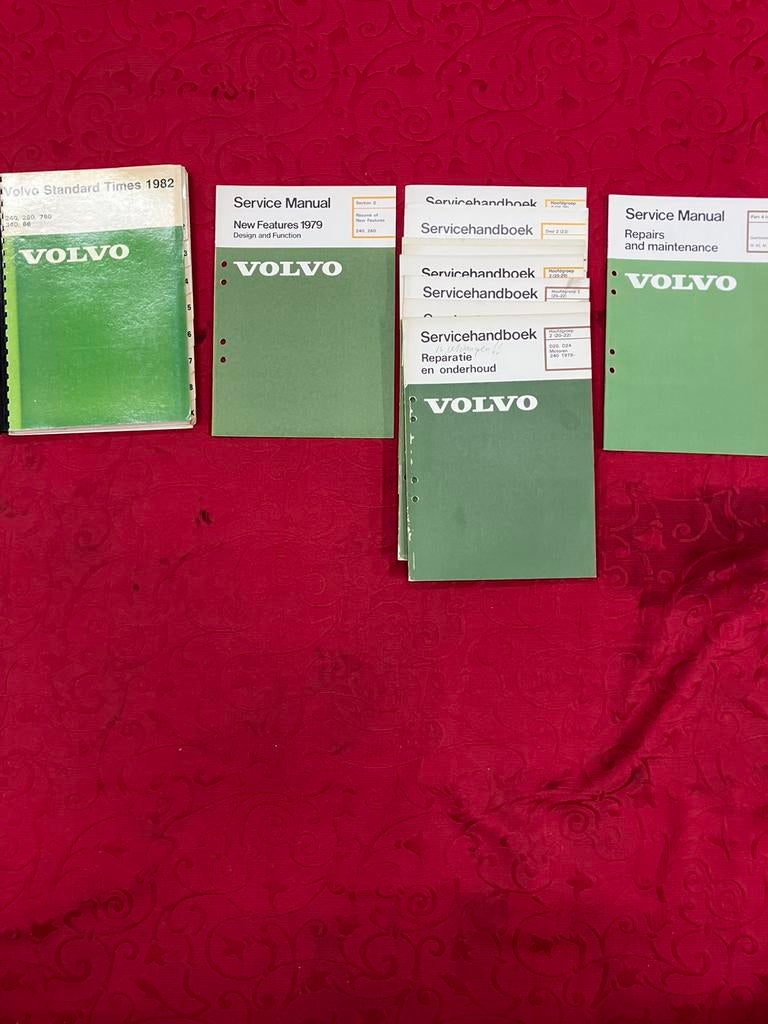 Origineel Volvo werkplaatshandboeken volvo 200 serie, Ophalen of Verzenden