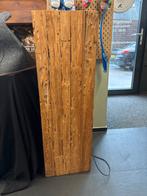 Houten zuil met lamp mogelijkheid, Ophalen of Verzenden, Gebruikt