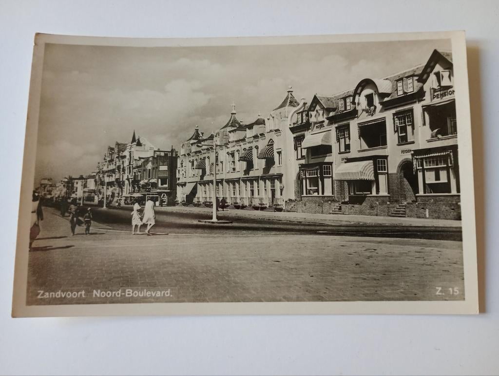 Zandvoort Noord-Boulevard, Ophalen of Verzenden, 1920 tot 1940, Ongelopen, Noord-Holland