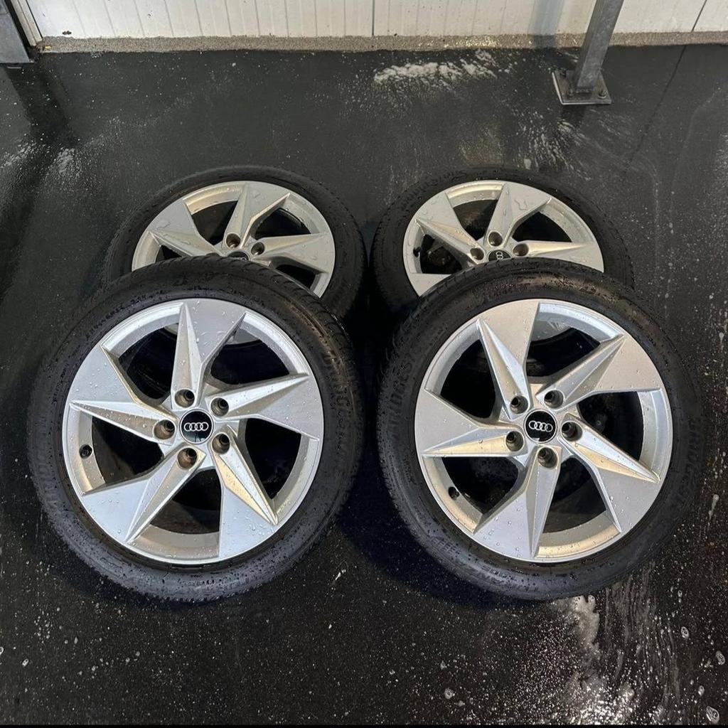 Originele Audi velgen 17 inch - 5x112, Auto-onderdelen, Ophalen, Velg(en), Nieuw, 17 inch
