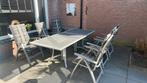 Tuinset hartman stoelen met bellagio tafel, Ophalen of Verzenden, Zo goed als nieuw, Aluminium
