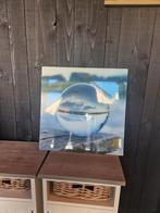 Schilderij met glazen bol en landschap, Ophalen, Minder dan 50 cm, Schilderij, Minder dan 50 cm