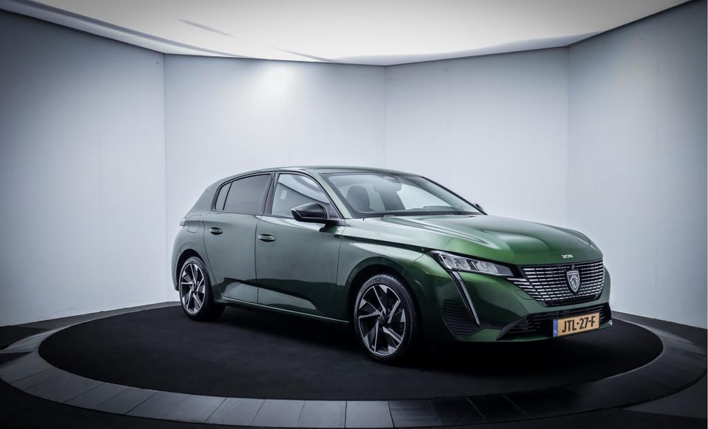 Peugeot 308 1.2T ALLURE Pack FULL LED | 360 CAM | ACC | BLIN, Stof, Gebruikt, Zwart, 1199 cc