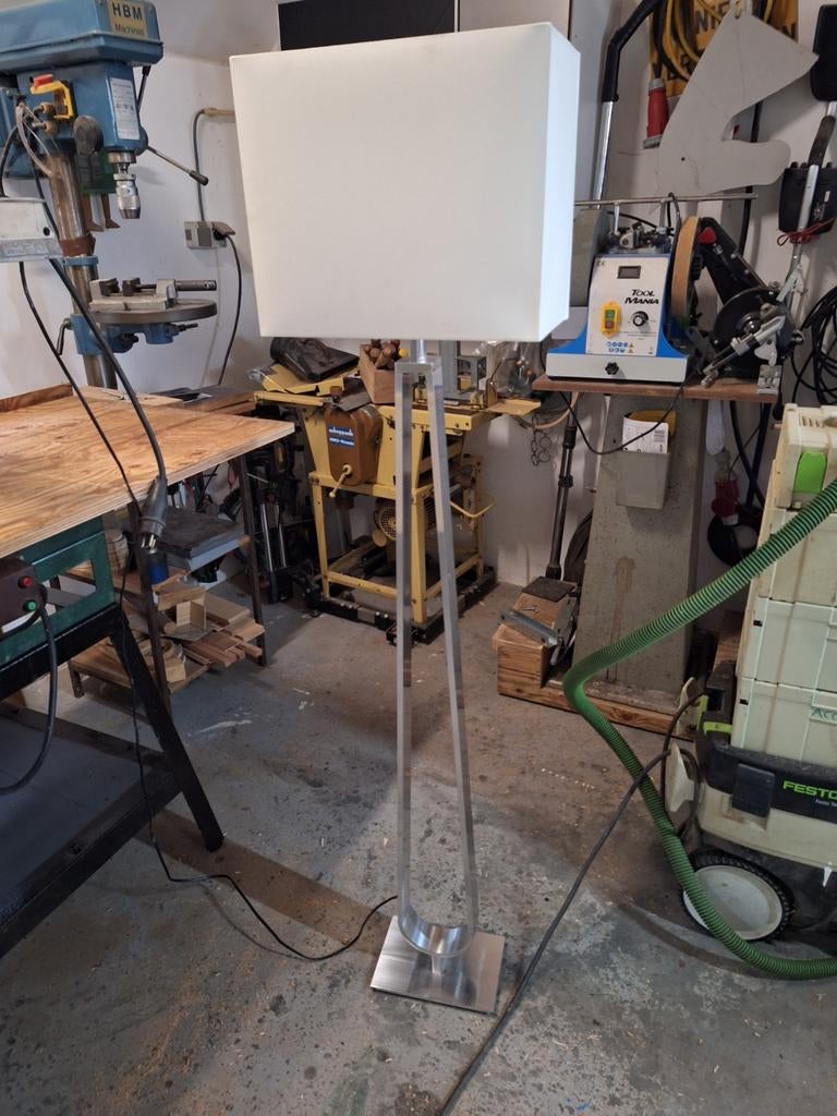 IKEA Staande Lamp - Modern Design, Ophalen, Gebruikt, Stof, Modern