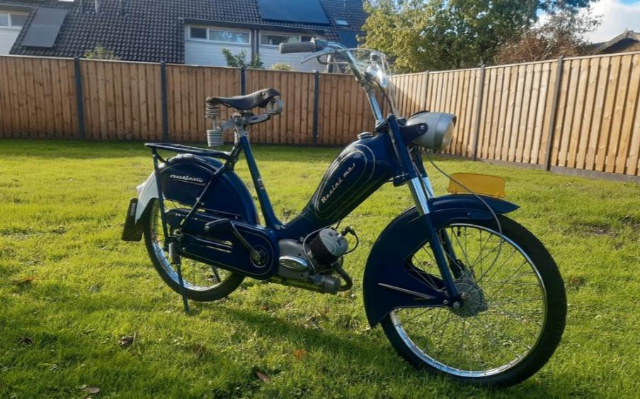 berini old school brommer 2-takt, Fietsen en Brommers, Brommers | Overige merken, Ophalen, Gebruikt, Berini