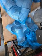 Pvc  125  hulpstukken  manchet, Bochten, Pvc, Nieuw, Ophalen of Verzenden