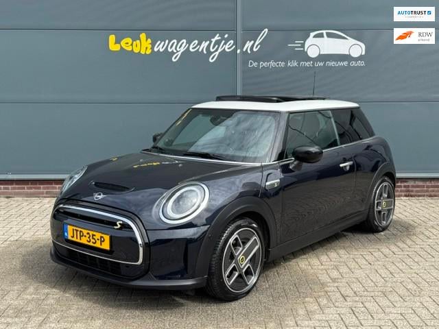Mini Mini Electric Collect. 33 kWh *schuifdak *carplay *leer, Gebruikt, 33 kWh, 4 stoelen, Leder
