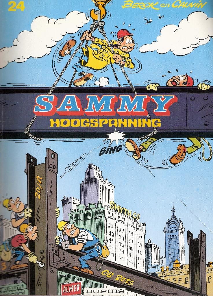 Sammy Stripboek Hoogspanning VERZENDEN OF OPHALEN, Eén stripboek, Ophalen, Gelezen