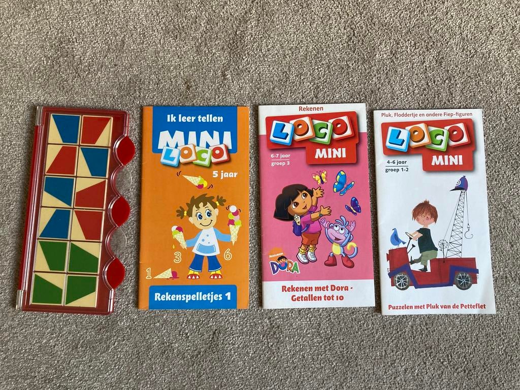 Miniloco Loco Mini Dora Pluk van de Petteflet, Ophalen of Verzenden, Zo goed als nieuw, Speelkaart(en)