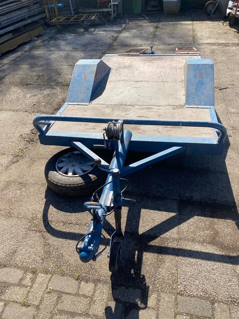 Oprijwagen - woelpoot- vorkenbord, Zakelijke goederen, Agrarisch | Werktuigen, Ophalen, Transport