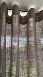 NIEUWE Wave inbetween taupe 450 breed 285 hoog een gordijn, Huis en Inrichting, Stoffering | Gordijnen en Lamellen, Ophalen of Verzenden