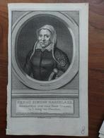 1 / Kenau Simon Hasselaer Gravure I. Tirion 1760, Ophalen of Verzenden