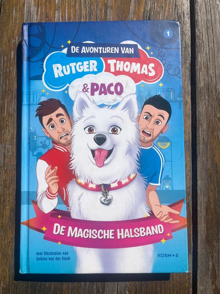 De Avonturen van Rutger, Thomas & Paco: De Magische Halsband, Ophalen of Verzenden, Zo goed als nieuw, Fictie algemeen