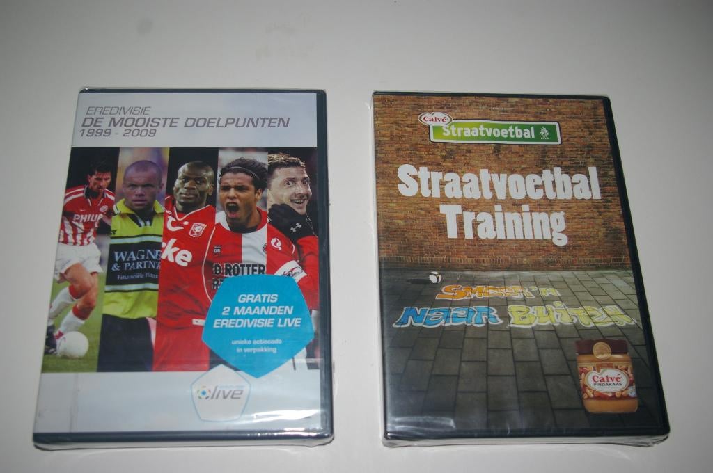 Twee voetbal DVD's Nieuw in de verpakking., Ophalen of Verzenden, Nieuw, Overige binnenlandse clubs, Overige typen