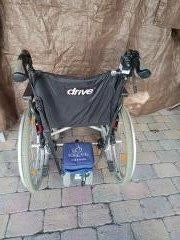 Rolstoel met duwondersteuning, Diversen, Ophalen, Inklapbaar, Gebruikt, Duwrolstoel