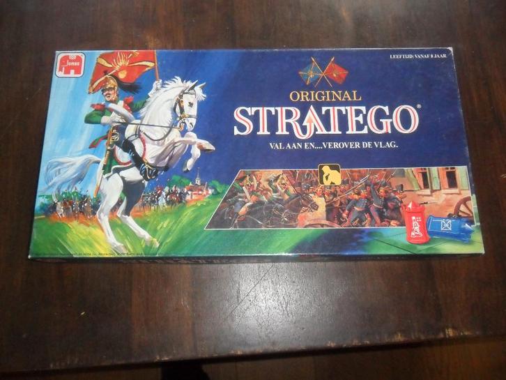 Vintage Stratego Original, Hobby en Vrije tijd, Gezelschapsspellen | Bordspellen, Zo goed als nieuw, Een of twee spelers, Ophalen of Verzenden
