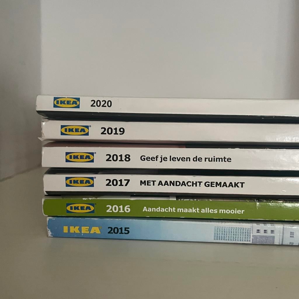 IKEA catalogus 2014-2020 , 6 stuks, Ophalen of Verzenden, Gelezen, Catalogus