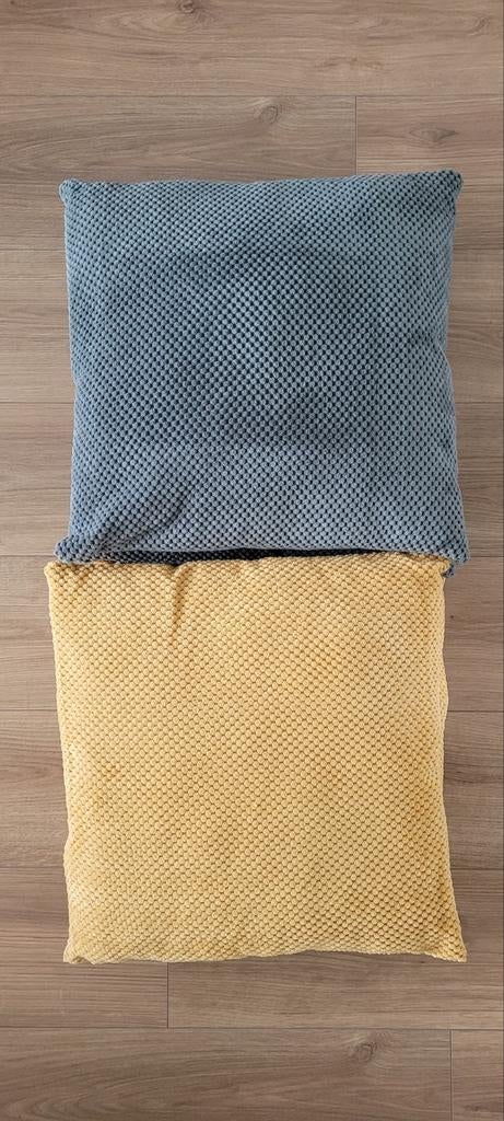 4 sierkussens, Huis en Inrichting, Woonaccessoires | Kussens, Ophalen of Verzenden, Zo goed als nieuw, Vierkant