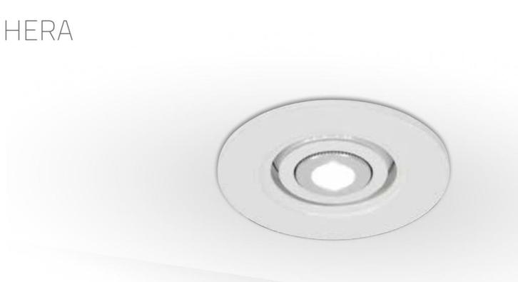 Led design spots wit van Maretti nieuw twv € 59,00 st, Huis en Inrichting, Lampen | Spots, Nieuw, Plafondspot of Wandspot, Metaal of Aluminium