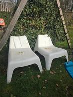 2x Ikea Vago stoel - doekje erover, Ophalen, Gebruikt, Kunststof