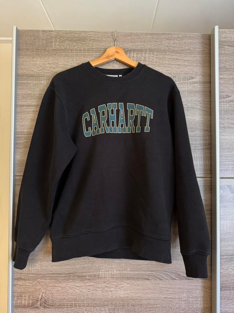 Carhartt WIP black sweater | size small, Ophalen of Verzenden, Zo goed als nieuw, Maat 46 (S) of kleiner, Zwart