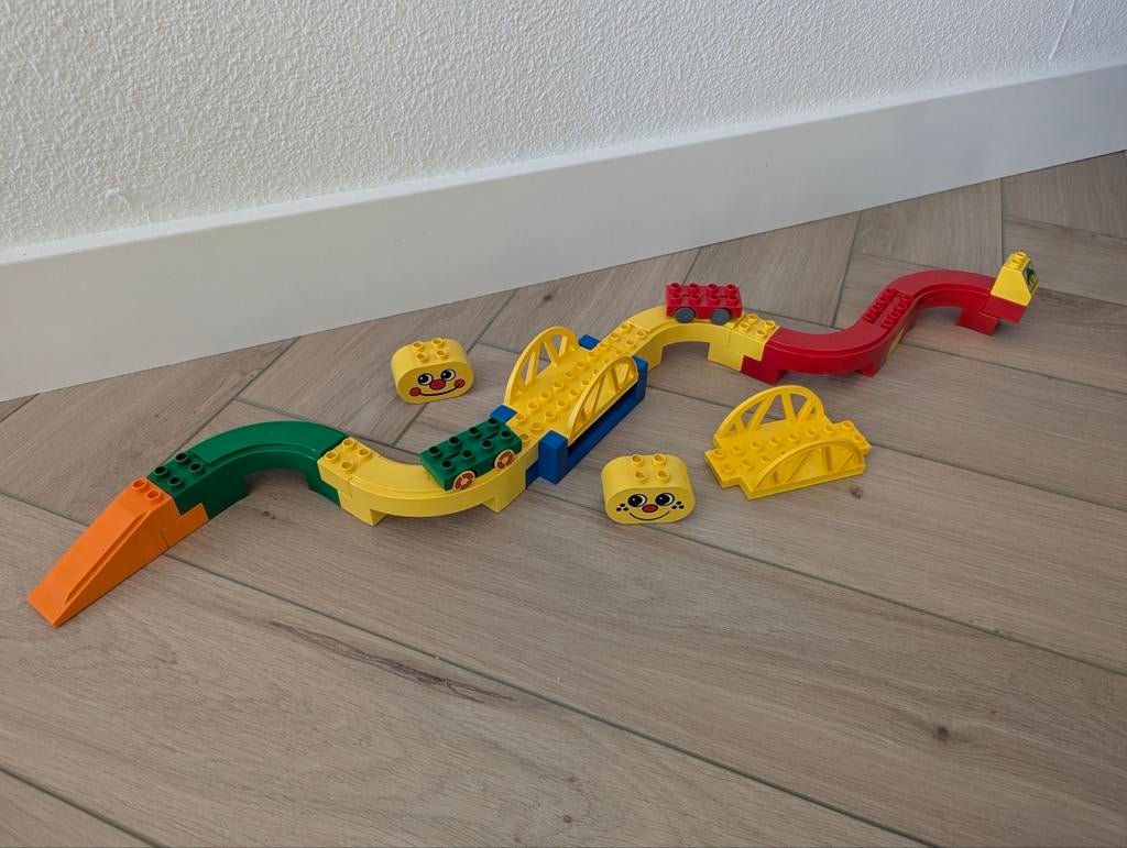 Duplo Lego treinbaan, Ophalen of Verzenden, Zo goed als nieuw, Duplo