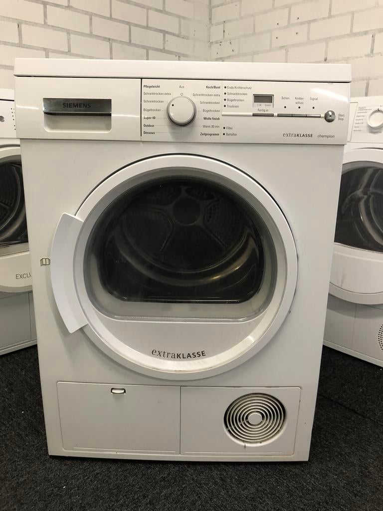 €179 Siemens iQ500 condensdroger MET GARANTIE OPHALEN 7dgnpw, Witgoed en Apparatuur, Wasdrogers, Ophalen, 6 tot 8 kg, Minder dan 85 cm