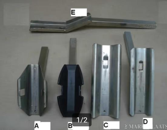 Twinny Load Classic fietsendrager onderdelen wielgoot + riem, Auto diversen, Fietsendragers, Zo goed als nieuw, Fietsendrager-accessoire