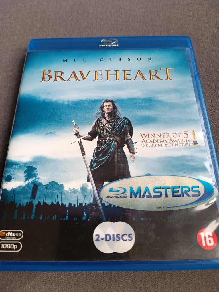 Braveheart - bluray, Cd's en Dvd's, Ophalen of Verzenden, Zo goed als nieuw, Actie