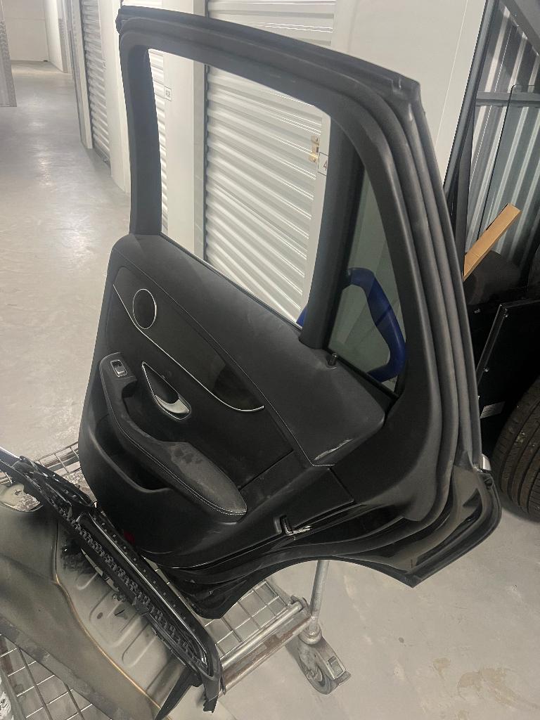 GLC w253 bj ‘22 complete portier rechts achter zwart, Auto-onderdelen, Carrosserie en Plaatwerk, Ophalen, Gebruikt, Achter, Deur