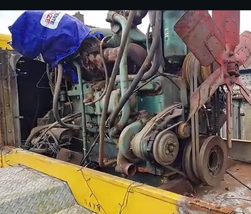 Allis-Chalmers motor, Ophalen