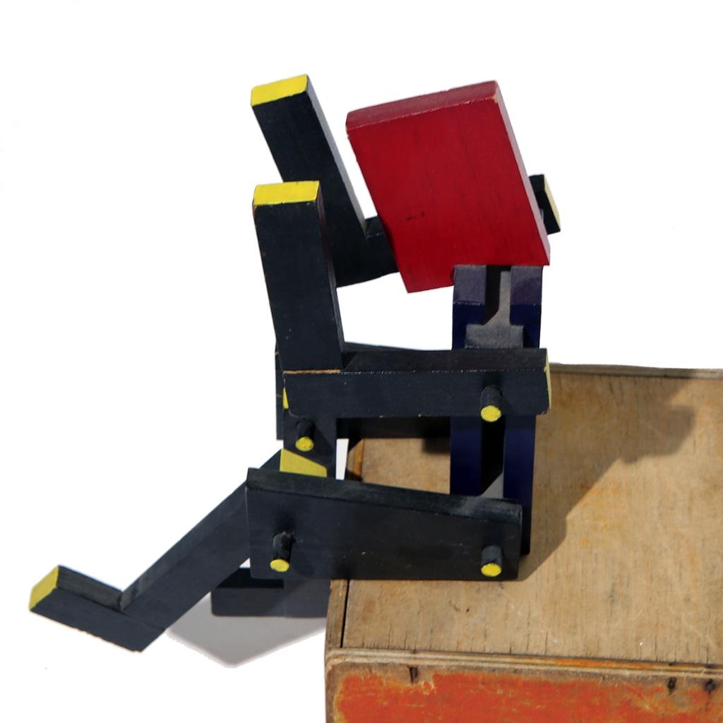 Gerrit Rietveld (of naar), beweegbaar design object De Stijl, Ophalen of Verzenden