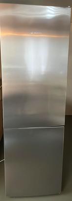 Vrijstaande koelkast met vriezer koelvriescombinatie Bosch, Ophalen, Gebruikt, 200 liter of meer, 60 cm of meer