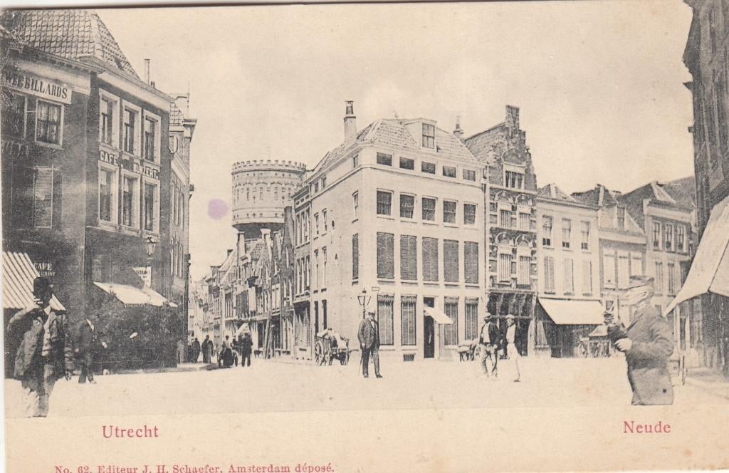 Utrecht - Neude, Verzamelen, Ansichtkaarten | Nederland, Verzenden, Voor 1920, Ongelopen, Utrecht