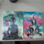 Schilderijtjes Boeddha, Huis en Inrichting, Minder dan 50 cm, Gebruikt, Ophalen of Verzenden, Schilderij